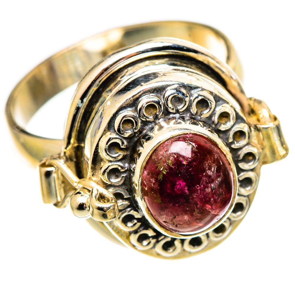 Pink Tourmaline Rings handcrafted by Anasilvercos - RING110847 - Photo 2