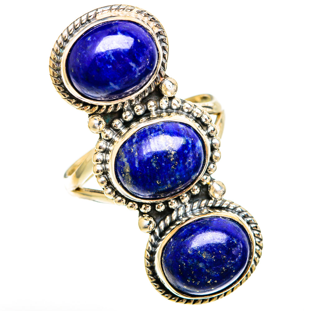 Lapis Lazuli Rings handcrafted by Anasilvercos - RING110869 - Photo 2