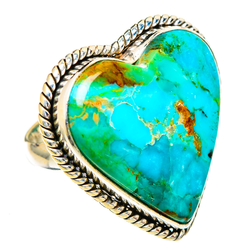 Chrysocolla Rings handcrafted by Anasilvercos - RING110875 - Photo 2