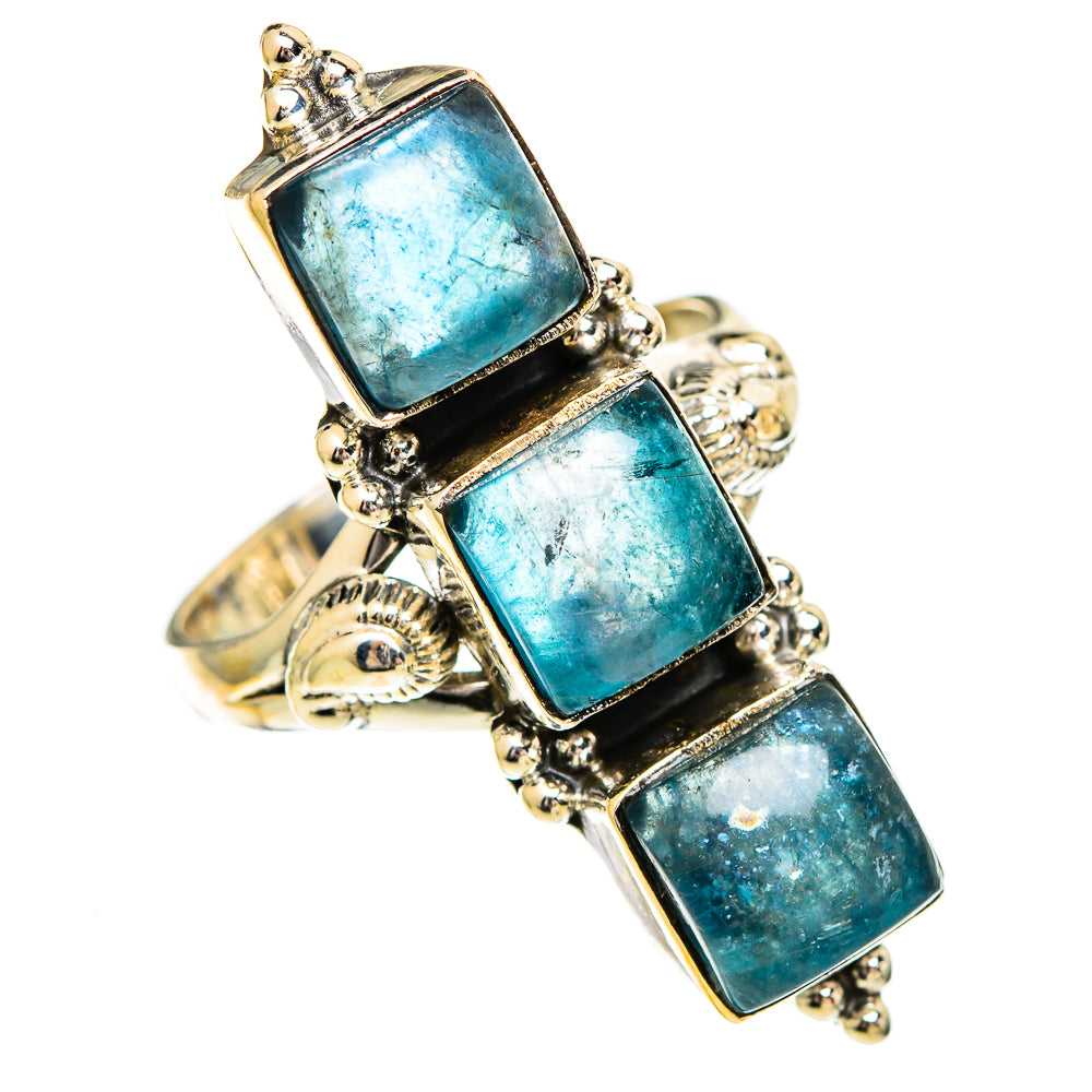 Green Fluorite Rings handcrafted by Anasilvercos - RING110877 - Photo 2