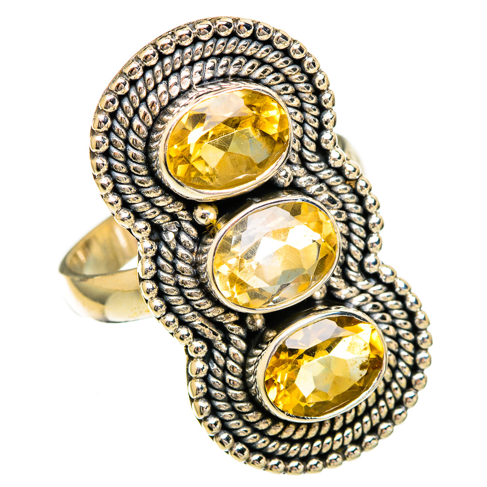 Citrine Rings handcrafted by Anasilvercos - RING110890 - Photo 2