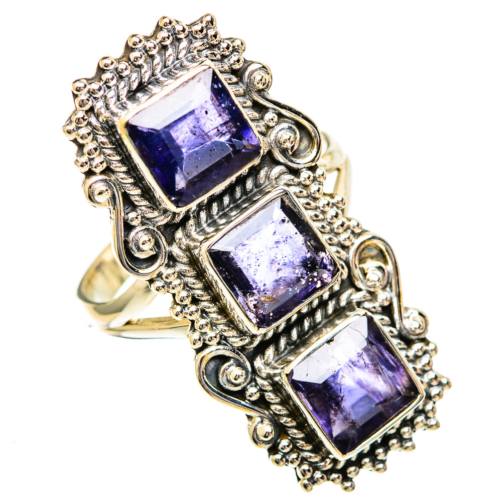 Violet Spinel Rings handcrafted by Anasilvercos - RING110899 - Photo 2