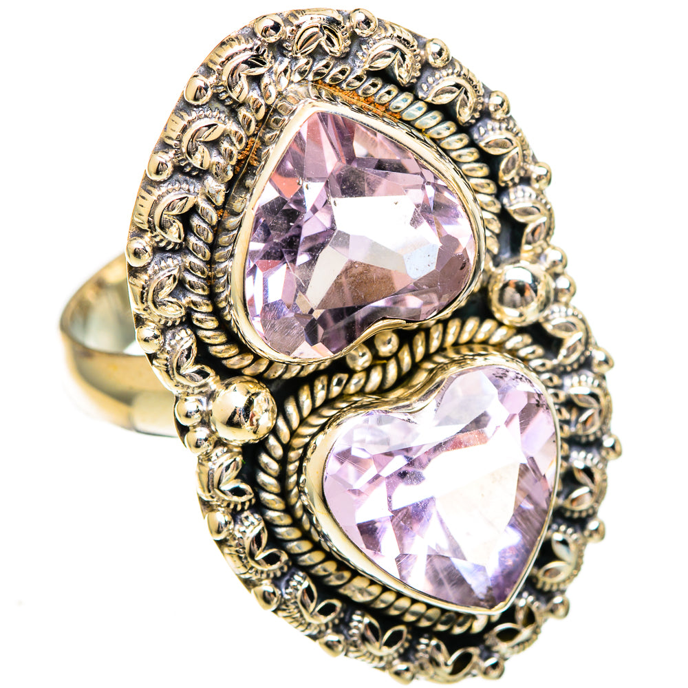 Kunzite Rings handcrafted by Anasilvercos - RING110901 - Photo 2