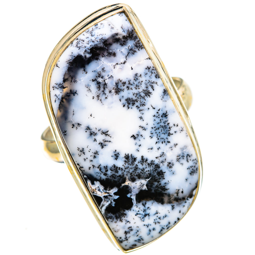 Dendritic Opal Rings handcrafted by Anasilvercos - RING110909 - Photo 2