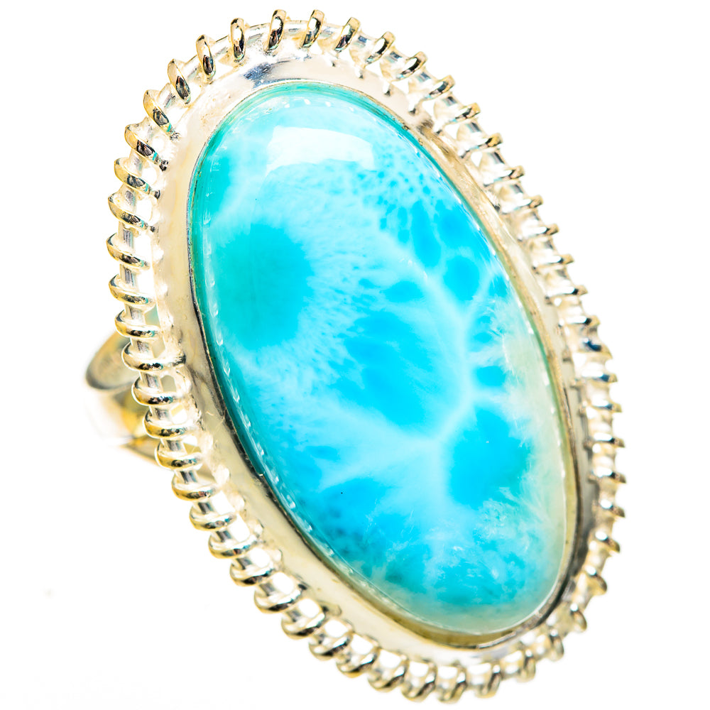 Larimar Rings handcrafted by Anasilvercos - RING110918 - Photo 2