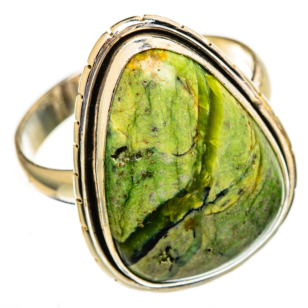 Rainforest Jasper Rings handcrafted by Anasilvercos - RING110925 - Photo 2
