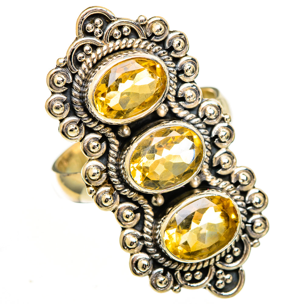 Citrine Rings handcrafted by Anasilvercos - RING110939 - Photo 2