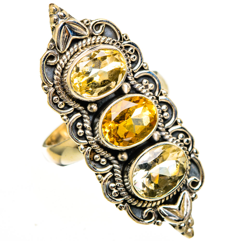 Citrine Rings handcrafted by Anasilvercos - RING110940 - Photo 2