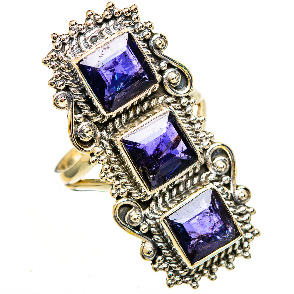 Violet Spinel Rings handcrafted by Anasilvercos - RING110949 - Photo 2