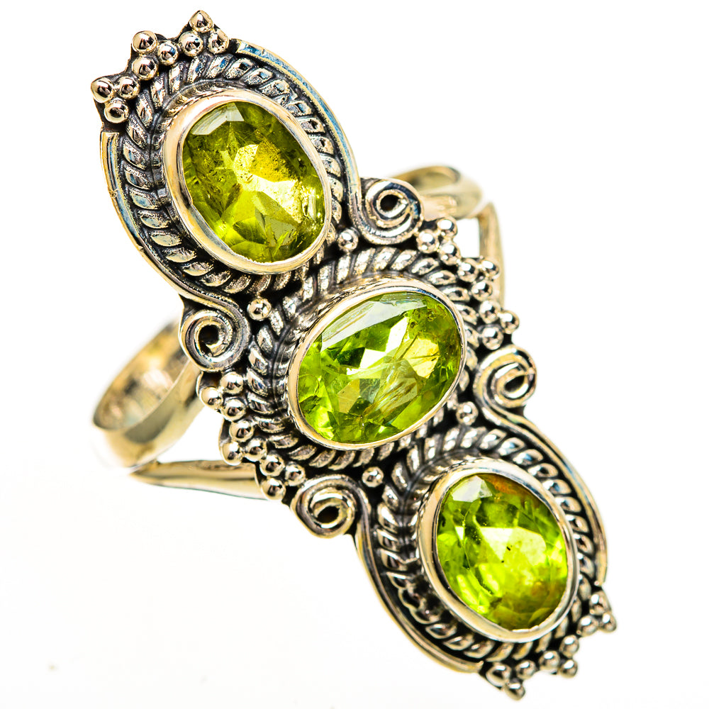 Peridot Rings handcrafted by Anasilvercos - RING110968 - Photo 2