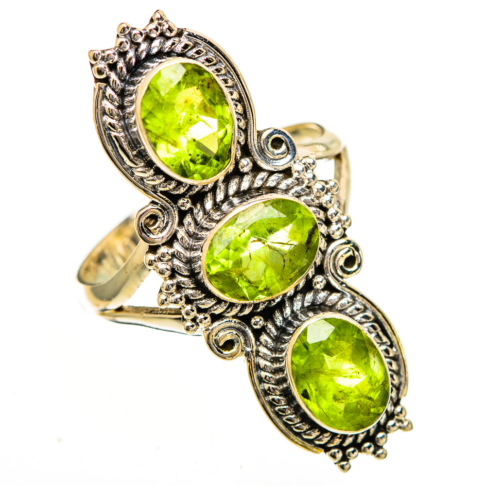 Peridot Rings handcrafted by Anasilvercos - RING110974 - Photo 2
