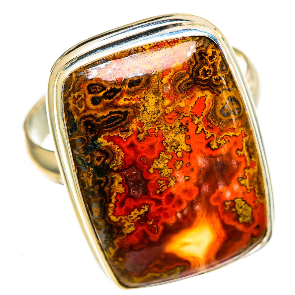 Moroccan Agate Rings handcrafted by Anasilvercos - RING110976 - Photo 2