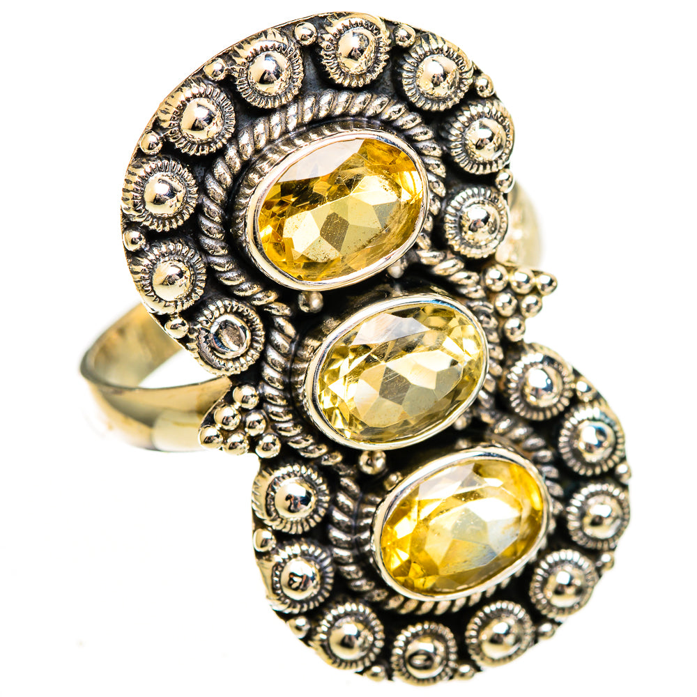 Citrine Rings handcrafted by Anasilvercos - RING110985 - Photo 2