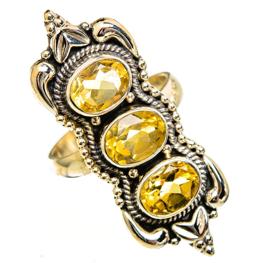 Citrine Rings handcrafted by Anasilvercos - RING110986 - Photo 2