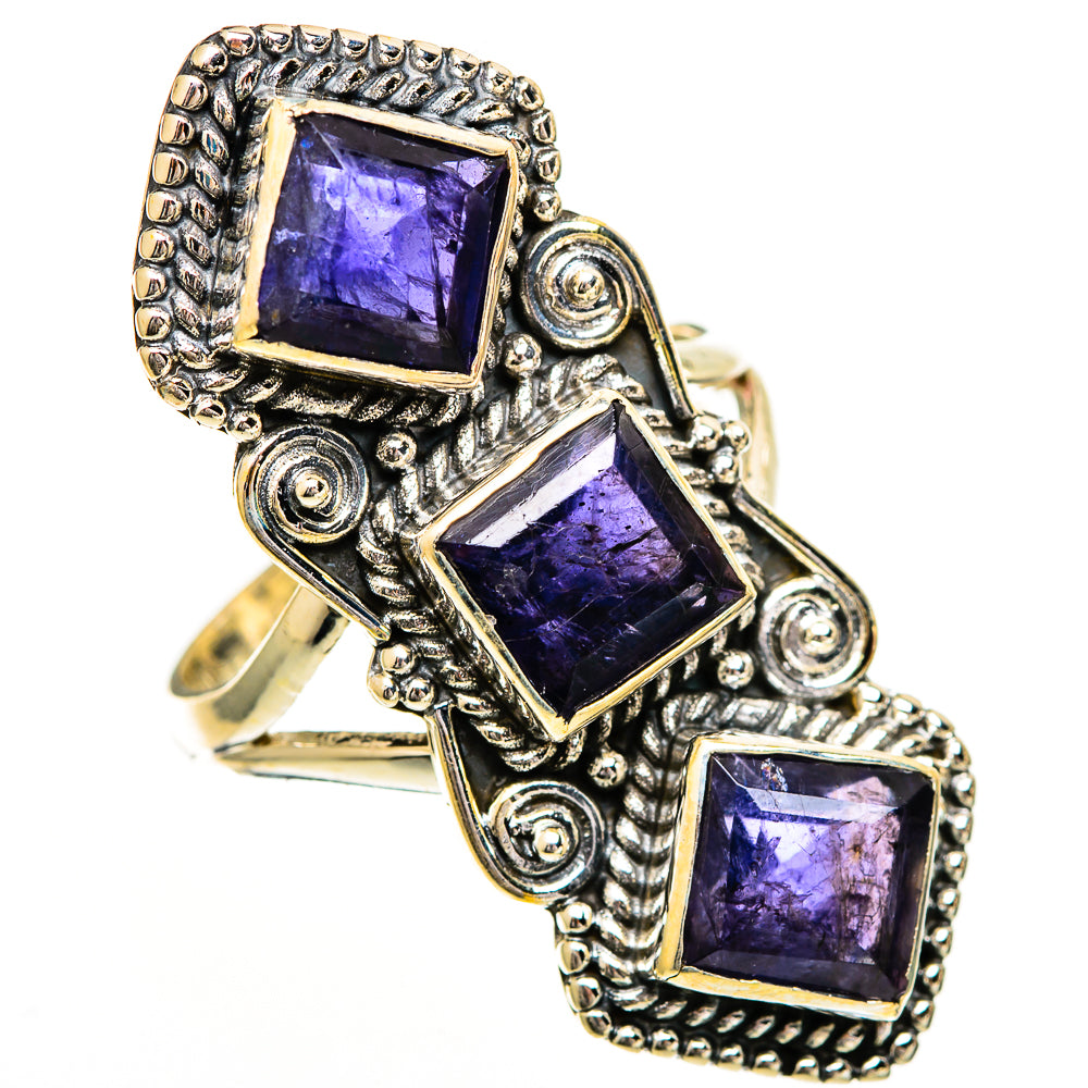 Violet Spinel Rings handcrafted by Anasilvercos - RING110997 - Photo 2