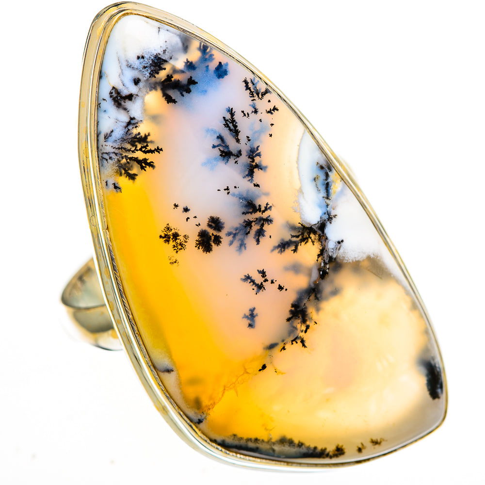 Dendritic Opal Rings handcrafted by Anasilvercos - RING111005 - Photo 2