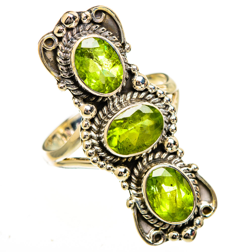 Peridot Rings handcrafted by Anasilvercos - RING111022 - Photo 2