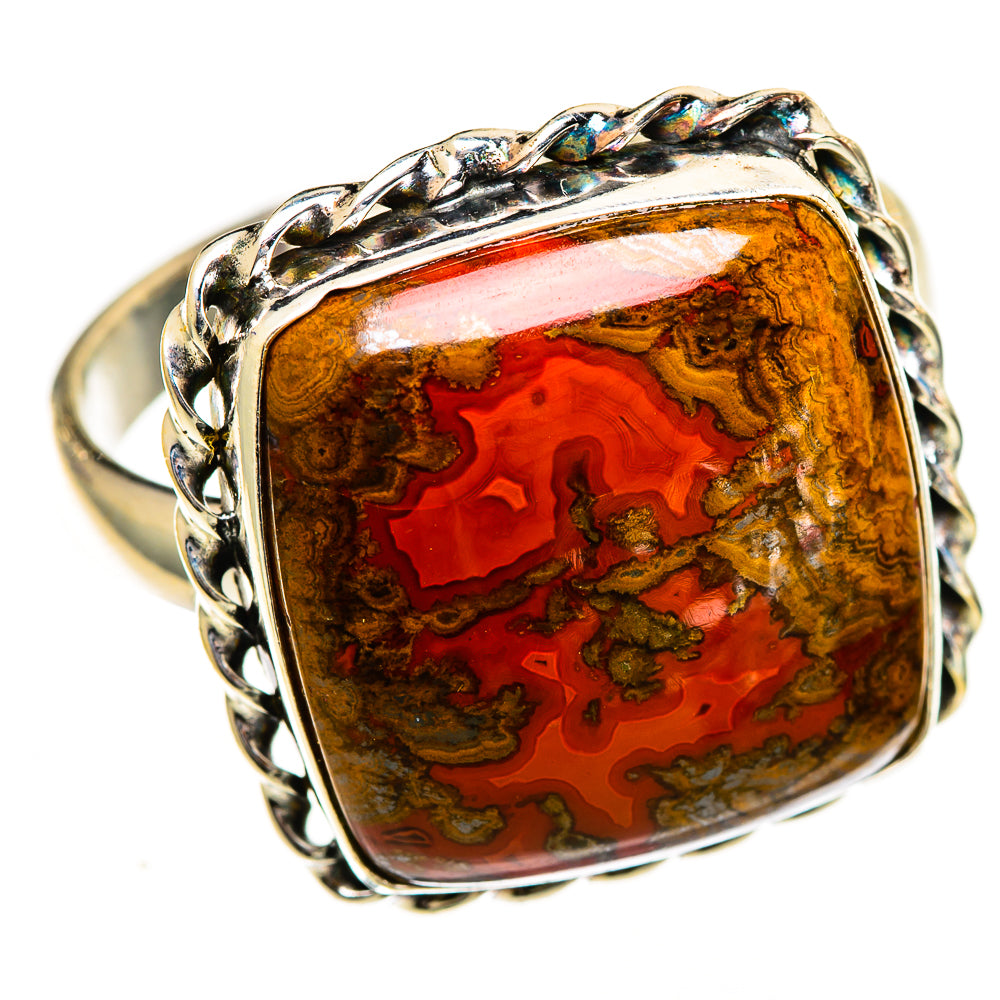 Moroccan Agate Rings handcrafted by Anasilvercos - RING111027 - Photo 2