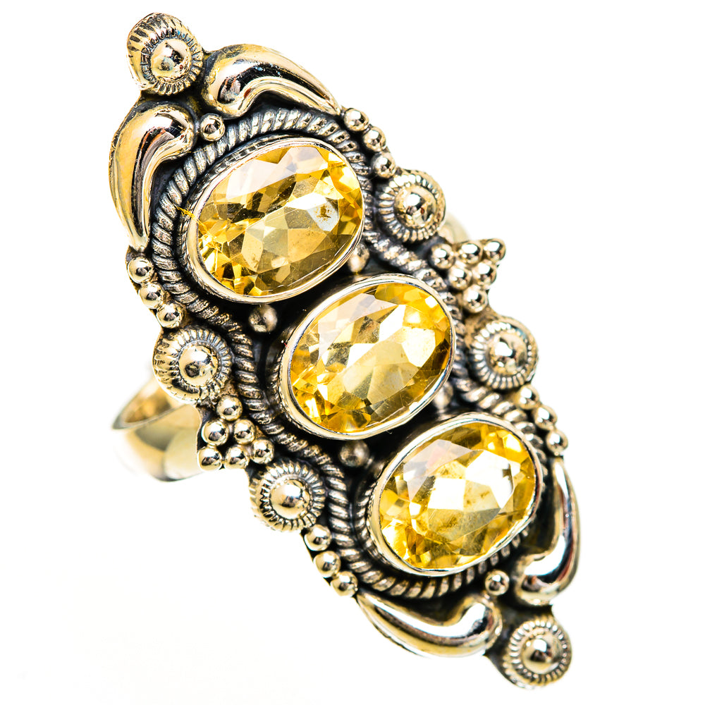 Citrine Rings handcrafted by Anasilvercos - RING111033 - Photo 2