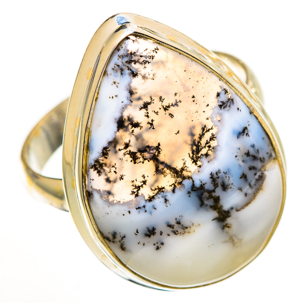 Dendritic Opal Rings handcrafted by Anasilvercos - RING111048 - Photo 2