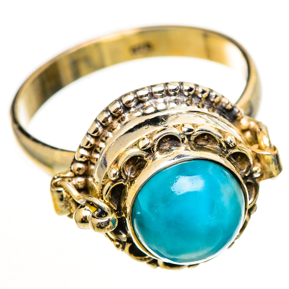 Larimar Rings handcrafted by Anasilvercos - RING111080 - Photo 2