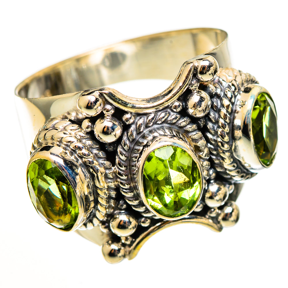 Peridot Rings handcrafted by Anasilvercos - RING111113 - Photo 2