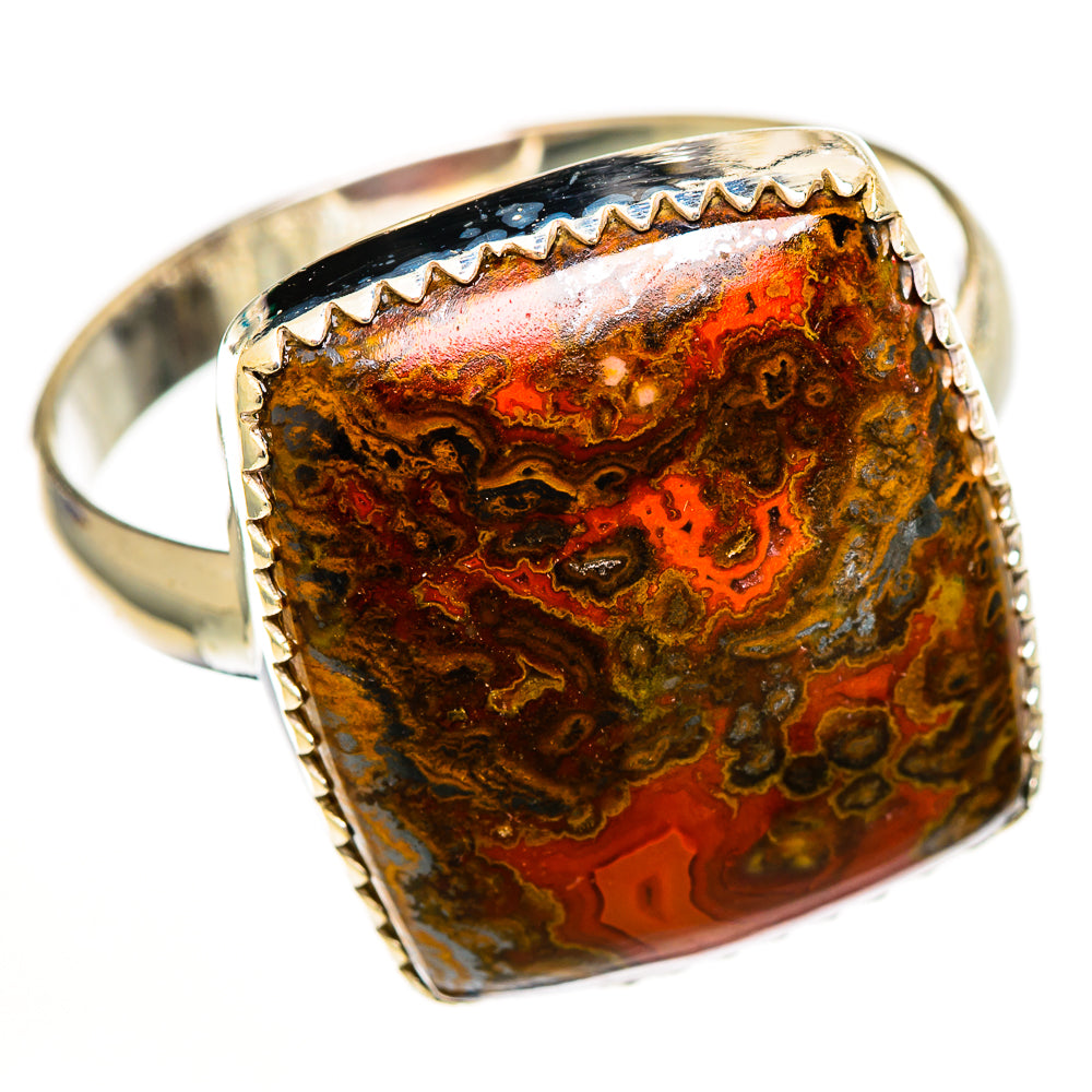 Moroccan Agate Rings handcrafted by Anasilvercos - RING111115 - Photo 2