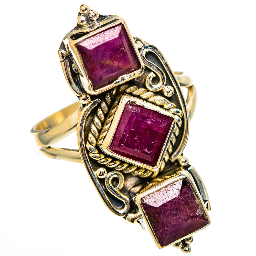 Ruby Rings handcrafted by Anasilvercos - RING111117 - Photo 2