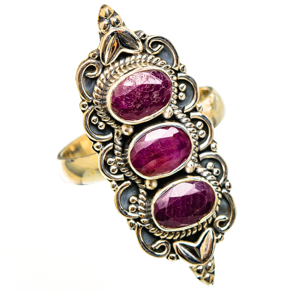 Ruby Rings handcrafted by Anasilvercos - RING111118 - Photo 2