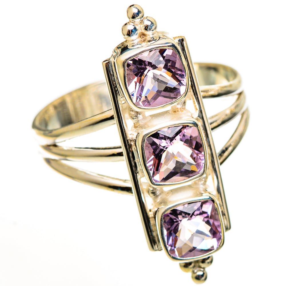 Kunzite Rings handcrafted by Anasilvercos - RING111121 - Photo 2