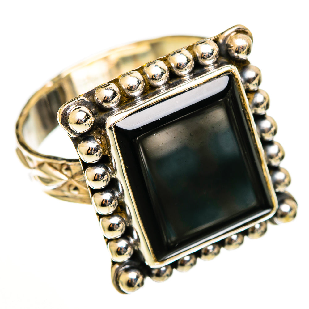 Black Onyx Rings handcrafted by Anasilvercos - RING111123 - Photo 2