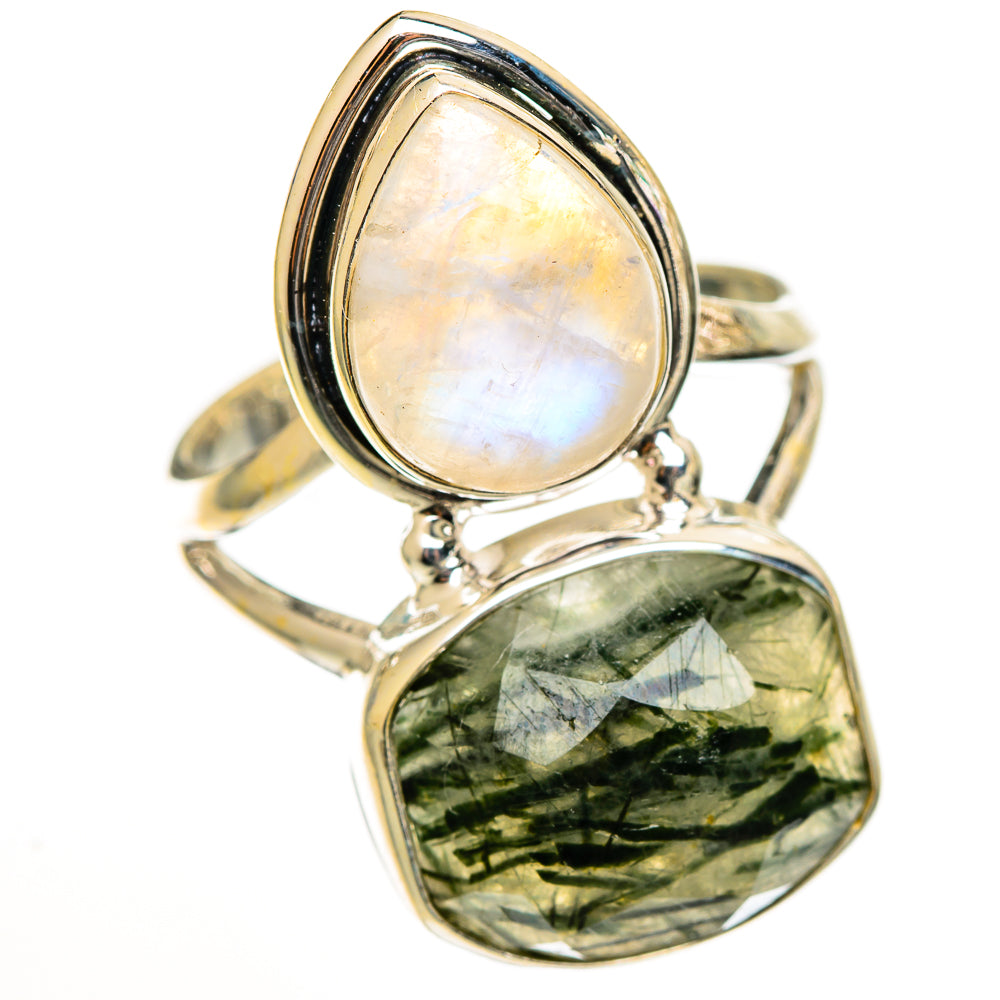 Tourmalinated Quartz Rings handcrafted by Anasilvercos - RING111150 - Photo 2
