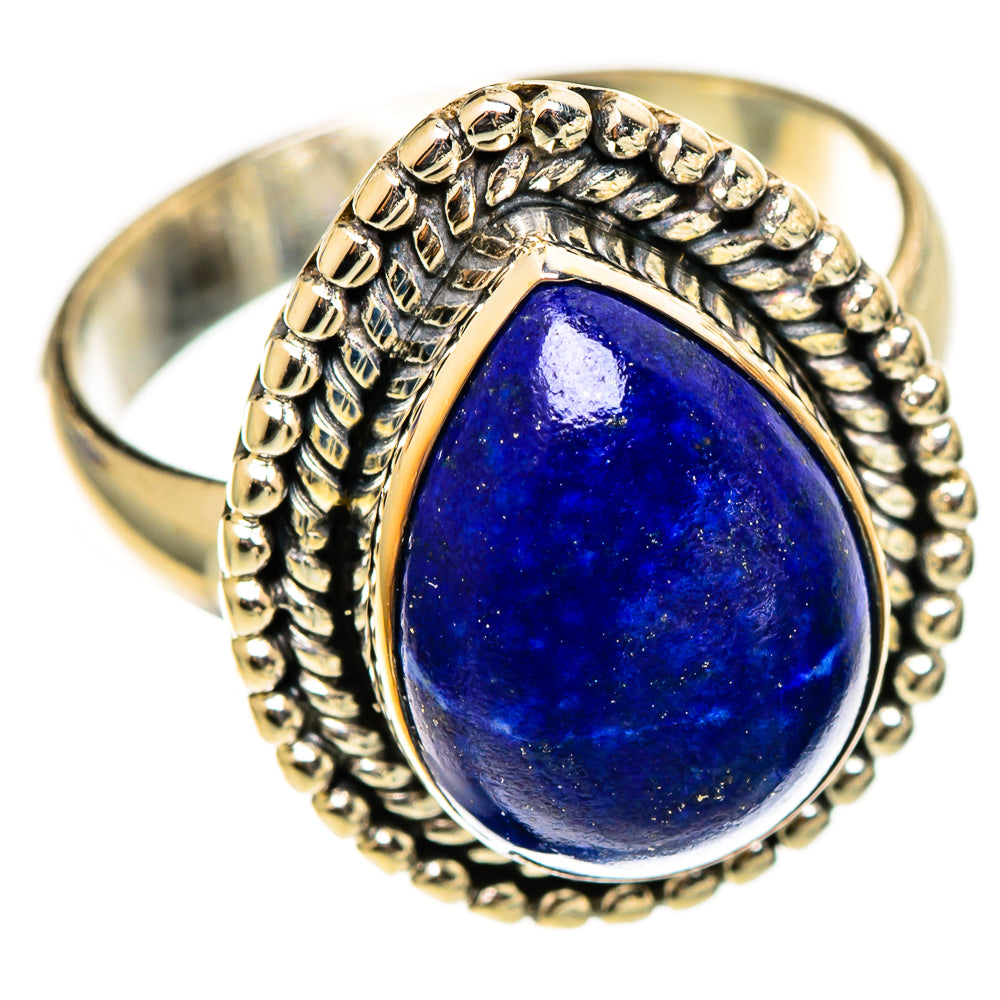 Lapis Lazuli Rings handcrafted by Anasilvercos - RING111161 - Photo 2