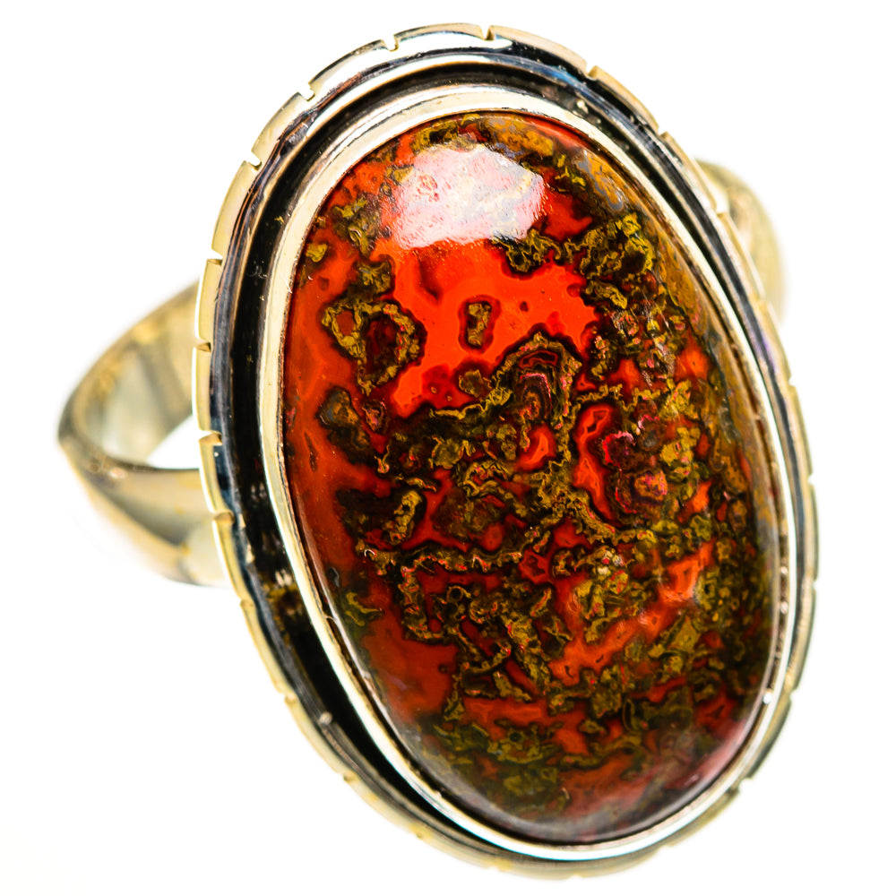 Moroccan Agate Rings handcrafted by Anasilvercos - RING111168 - Photo 2