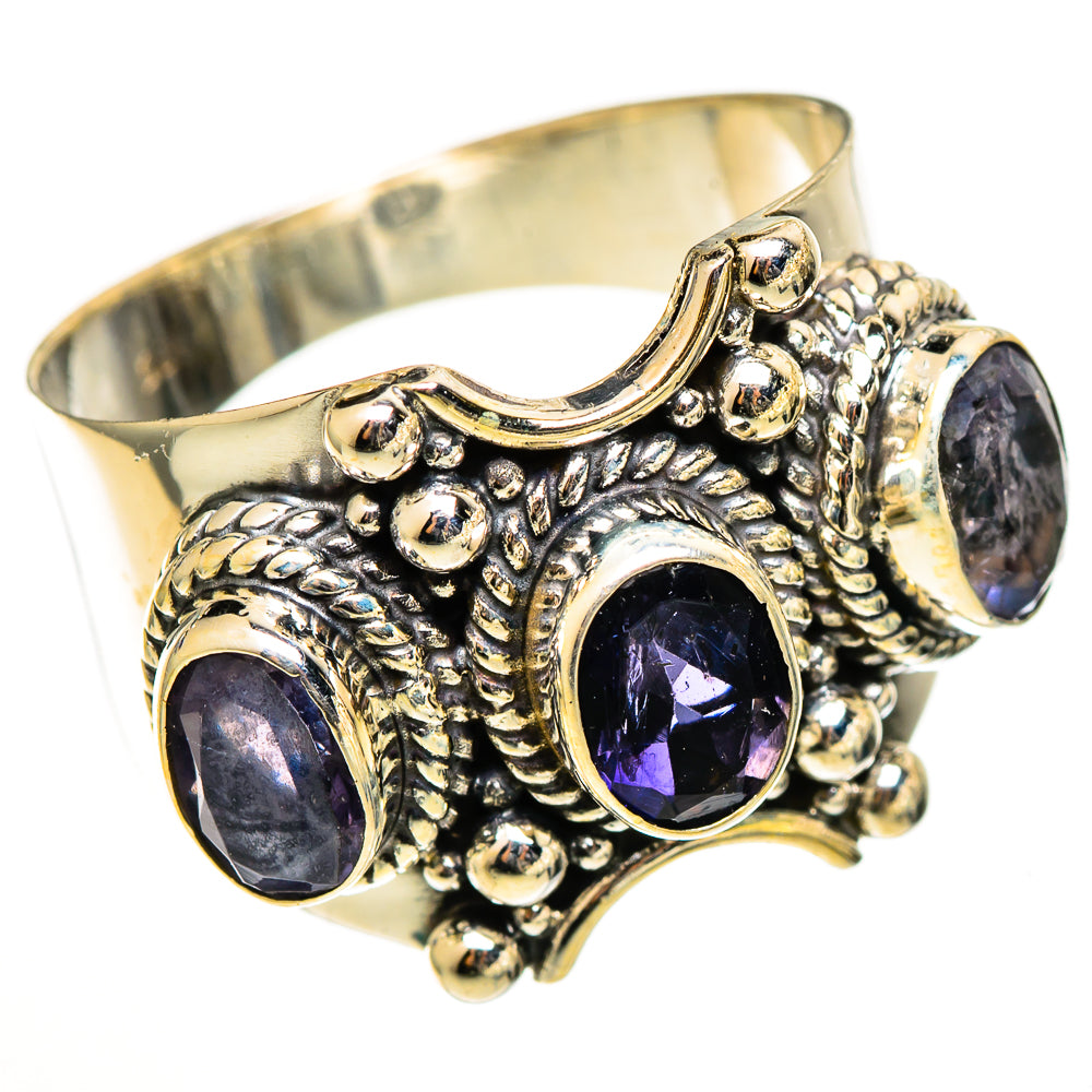 Violet Spinel Rings handcrafted by Anasilvercos - RING111171 - Photo 2