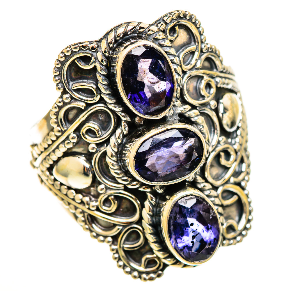 Violet Spinel Rings handcrafted by Anasilvercos - RING111173 - Photo 2