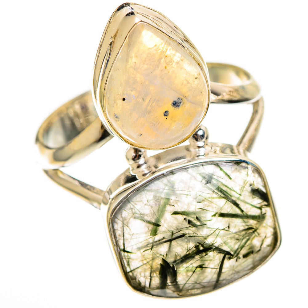 Tourmalinated Quartz Rings handcrafted by Anasilvercos - RING111176 - Photo 2