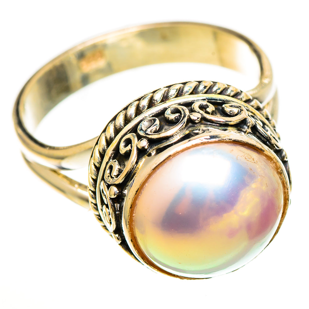 Cultured Pearl Rings handcrafted by Anasilvercos - RING111177 - Photo 2