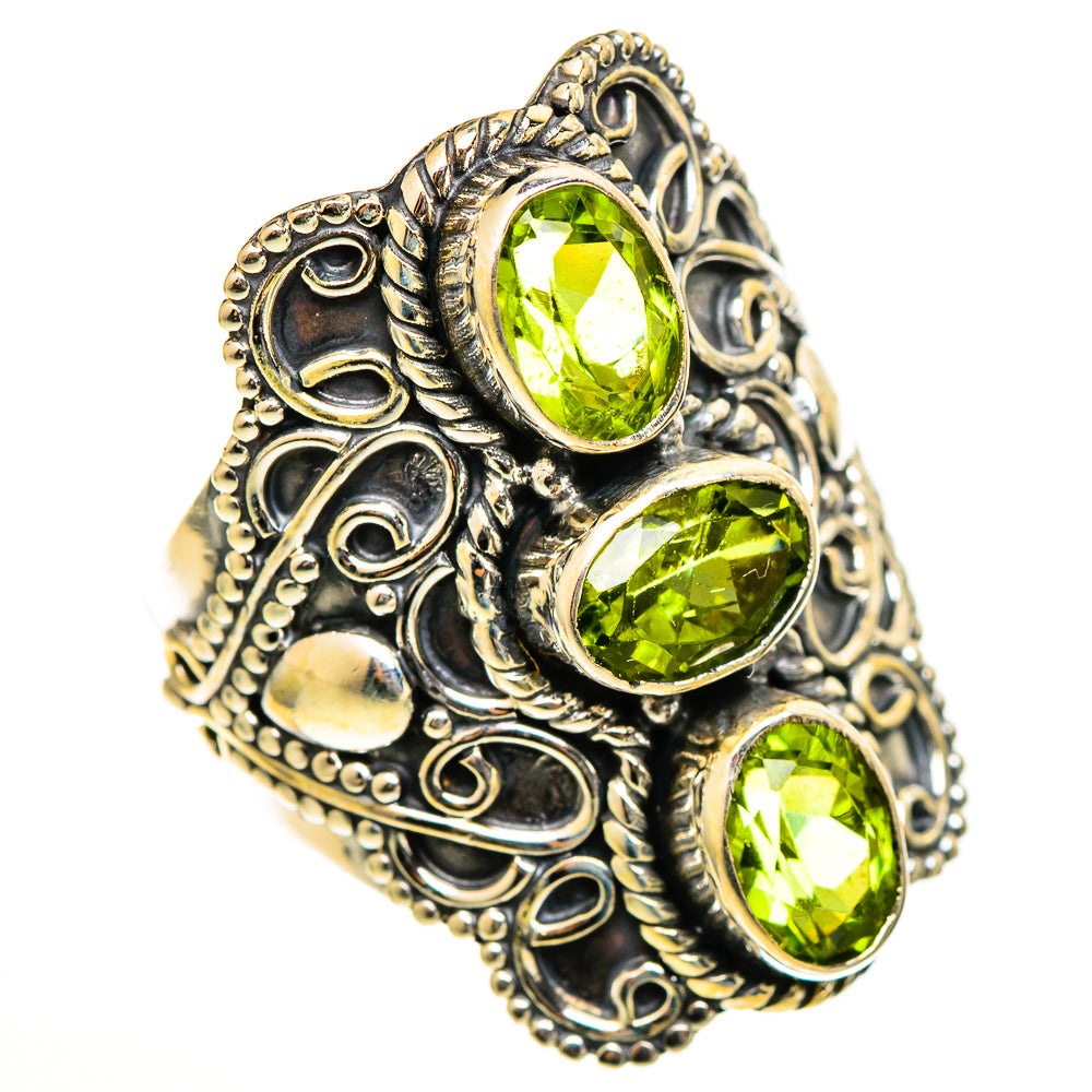 Peridot Rings handcrafted by Anasilvercos - RING111192 - Photo 2