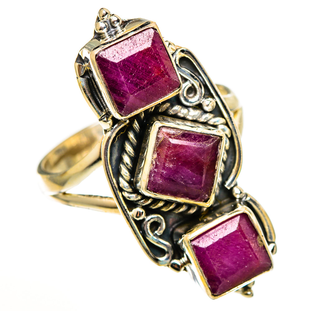 Ruby Rings handcrafted by Anasilvercos - RING111195 - Photo 2