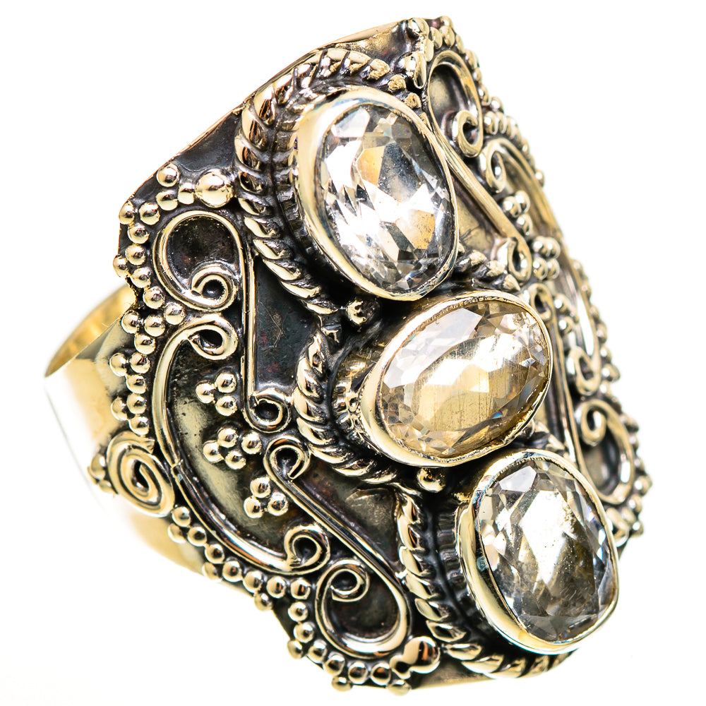 White Quartz Rings handcrafted by Anasilvercos - RING111202 - Photo 2