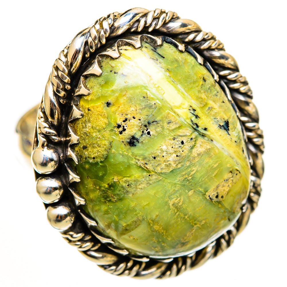 Rainforest Jasper Rings handcrafted by Anasilvercos - RING111227 - Photo 2