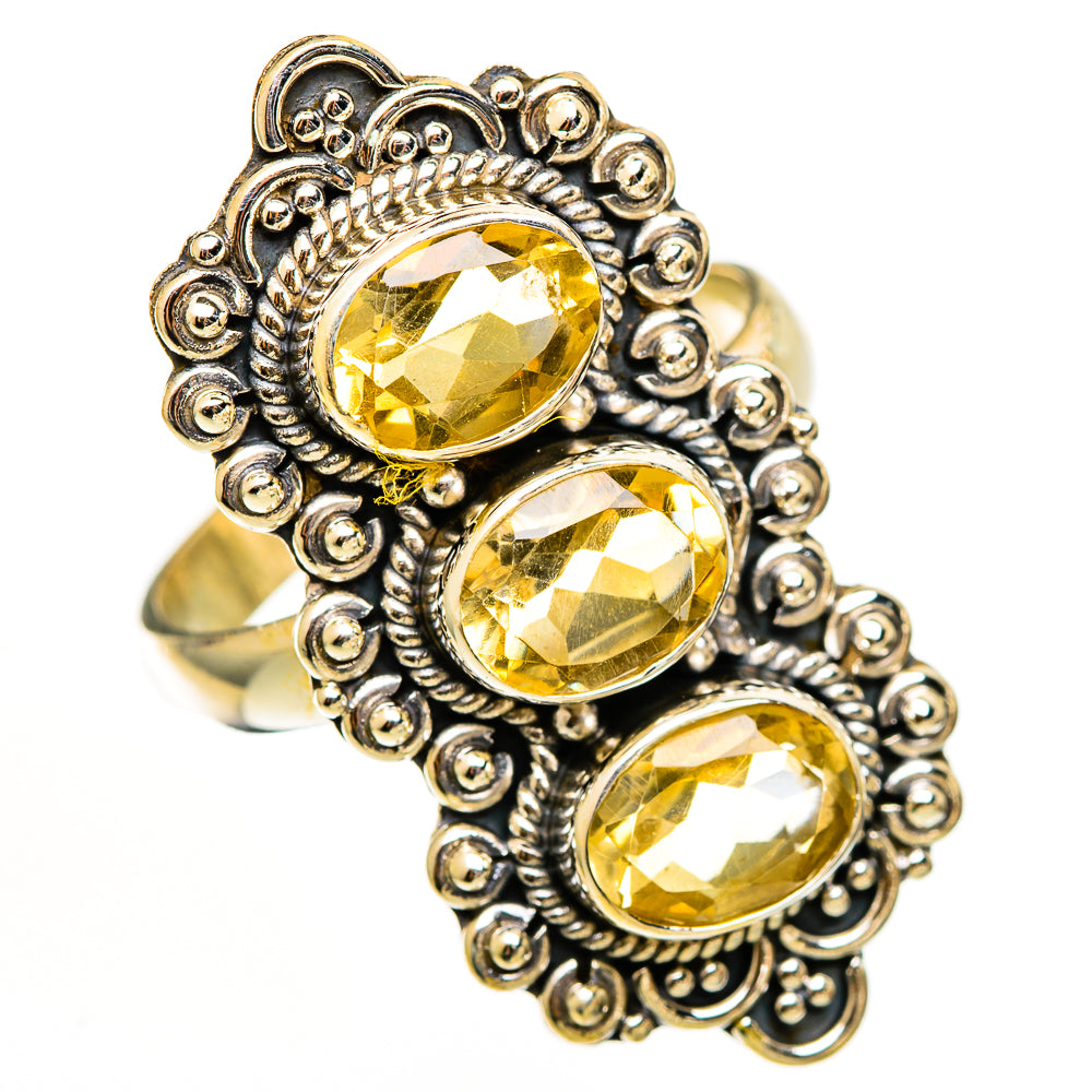 Citrine Rings handcrafted by Anasilvercos - RING111239 - Photo 2