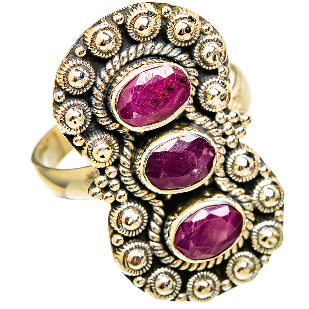 Ruby Rings handcrafted by Anasilvercos - RING111241 - Photo 2