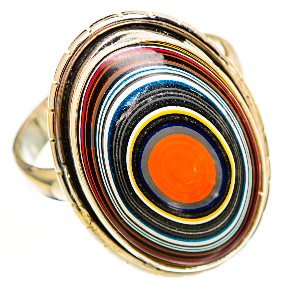 Fordite Rings handcrafted by Anasilvercos - RING111254 - Photo 2
