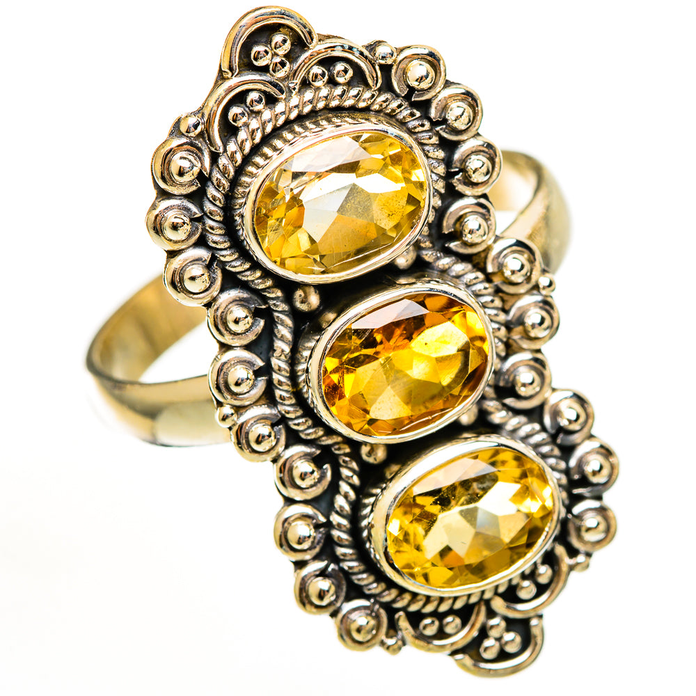 Citrine Rings handcrafted by Anasilvercos - RING111280 - Photo 2