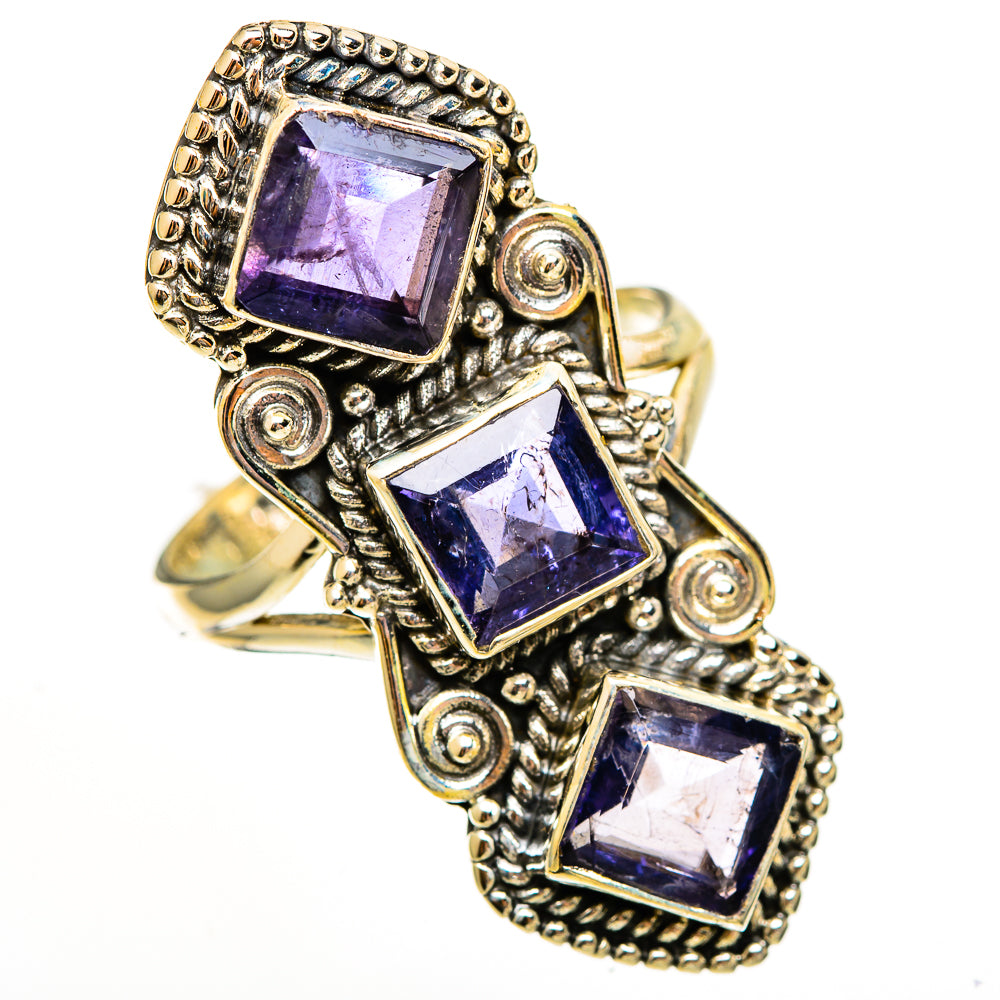 Violet Spinel Rings handcrafted by Anasilvercos - RING111294 - Photo 2