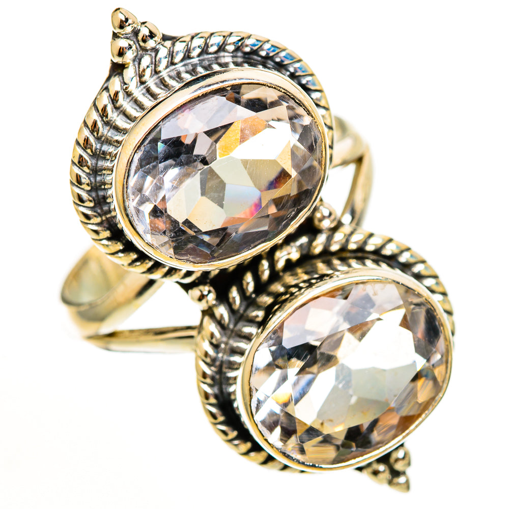 White Quartz Rings handcrafted by Anasilvercos - RING111299 - Photo 2