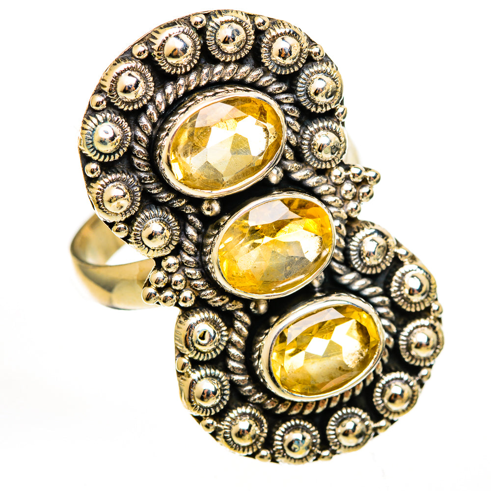 Citrine Rings handcrafted by Anasilvercos - RING111673 - Photo 2