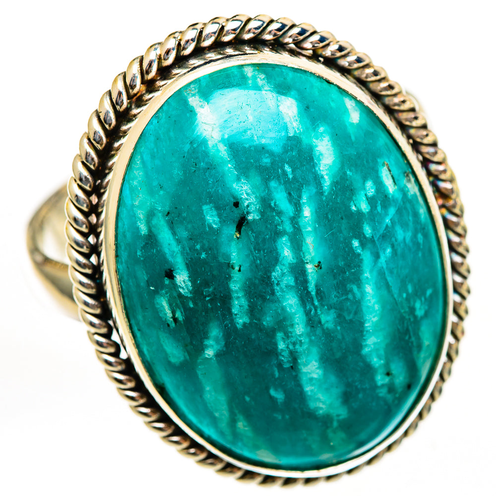 Amazonite Rings handcrafted by Anasilvercos - RING111699 - Photo 2